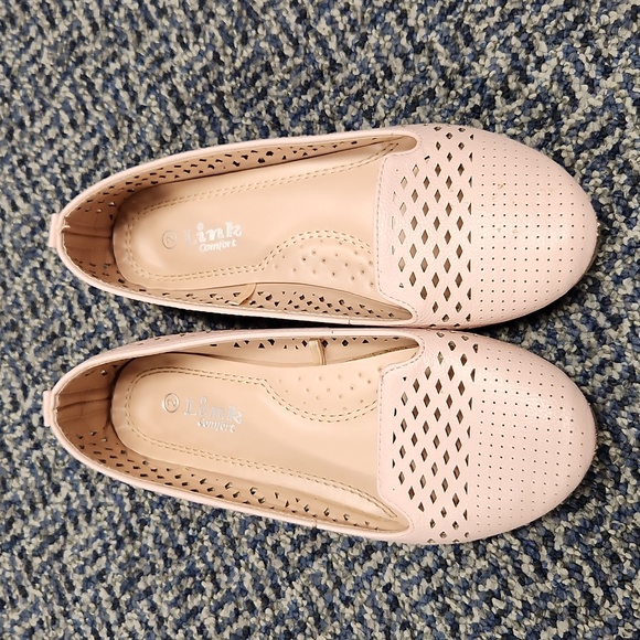 Link Comfort scalloped pink shoe - Picture 1 of 4